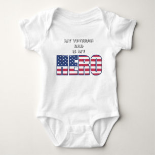 Min veteranpappa är min hjälte med din t-shirt