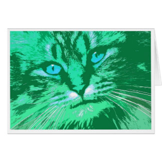 Min vildirländareTabby Hälsningskort