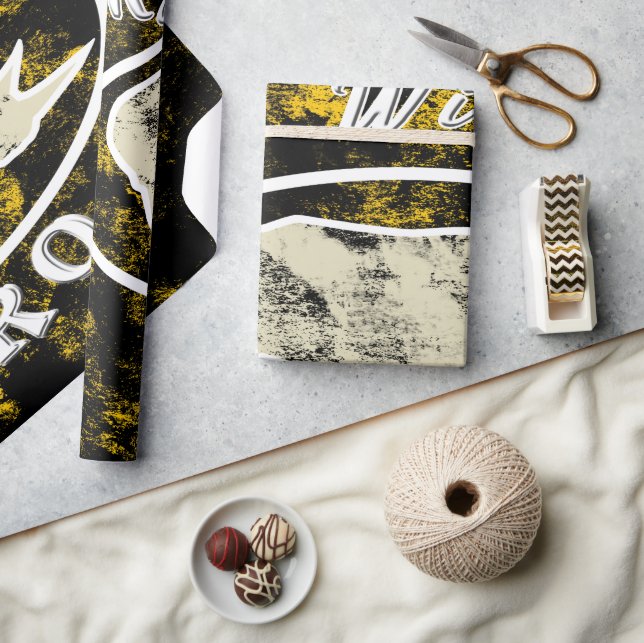 Min vildlevande hjälte presentpapper (Hantverk)