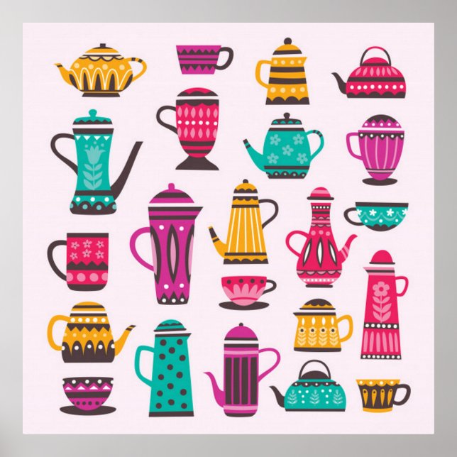 Min Vintage Kitchen Poster (Framsidan)