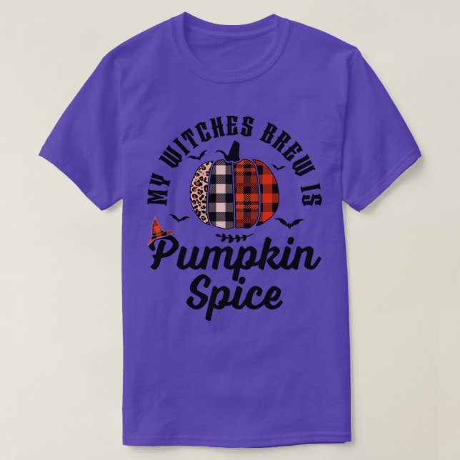 Min vitling är Pumpkin Spice Halloween Play L T Shirt (Design framsida)