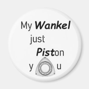 Min Wankel… - roterande motor Magnet