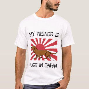 MIN WEINER ÄR ENORM I DEN JAPAN UTSLAGSPLATSEN TEE SHIRT