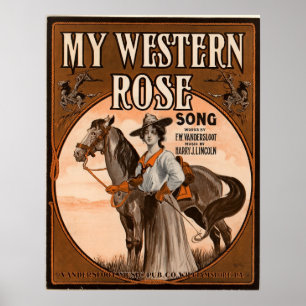 Min westerna ro poster