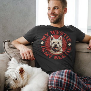 Min Westie är min Bestie Väster Highland White Ter T Shirt