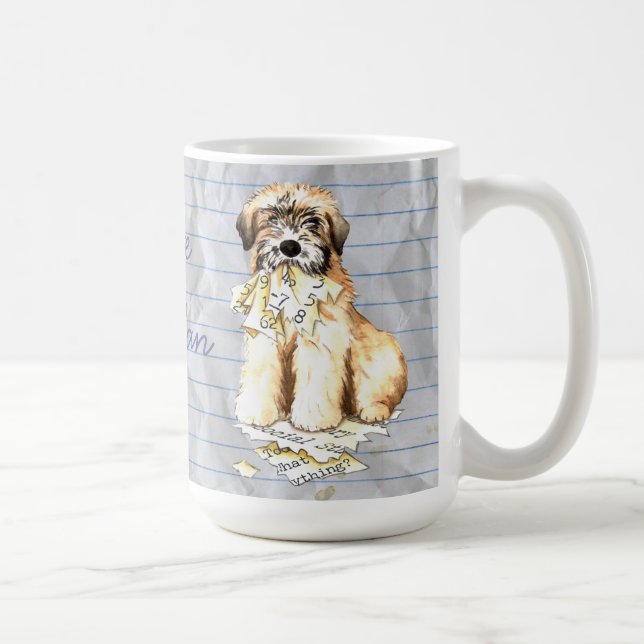 Min Wheaten åt som min kurs planerar Kaffemugg (Höger)