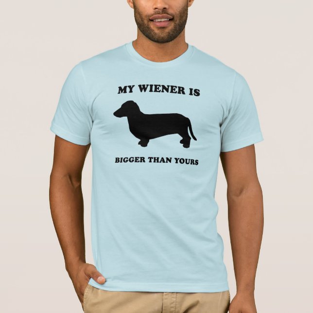 Min Wiener är större än din Tröja (Framsida)