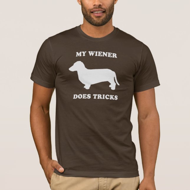 Min Wiener gör trick Tee (Framsida)