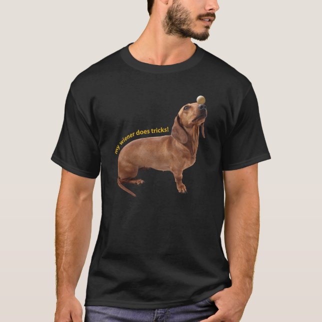 Min Wiener gör trickT-tröja Tee (Framsida)