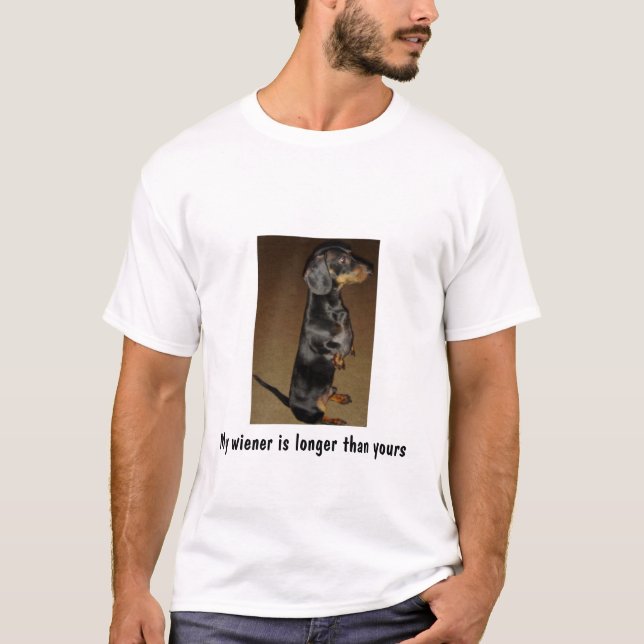 Min WienerT-tröja Tee Shirt (Framsida)