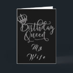 MIN **WIFE** & **BIRTHDAY QUEEN** KORT<br><div class="desc">Om du tycker om det här CUTE-KORTET ska du titta runt för FLER BIRTHDAYS och andra LYCKLIG-GÅNGAR som vi firar:) OCH GLÖMMA INTE ATT DU KAN ÄNDRA "ÅLDER" OCH "VERSE" PÅ ALLA KORT PÅ ALLA ÅTTA AV MINUTER! TACK FÖR ATT DU STOPPADE AV! (detta kort gör kom i ÖVRIGA AGES-högerna...</div>