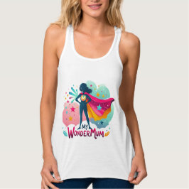 Min WonderMum Linne Med Racerback