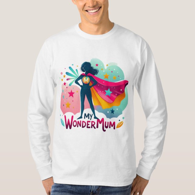 Min WonderMum T Shirt (Framsida)