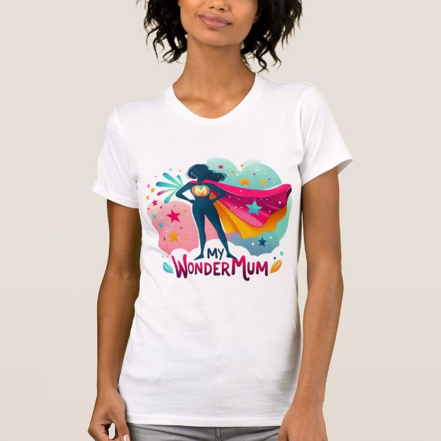 Min WonderMum T Shirt (Framsida)
