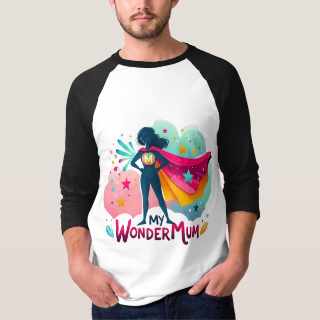 Min WonderMum T Shirt (Framsida)