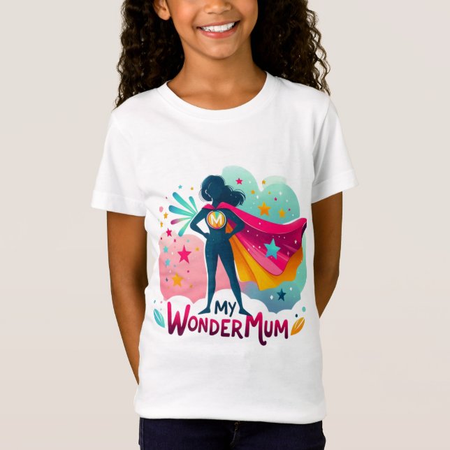 Min WonderMum T Shirt (Framsida)