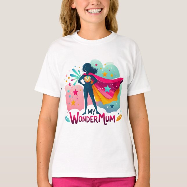 Min WonderMum T Shirt (Framsida)