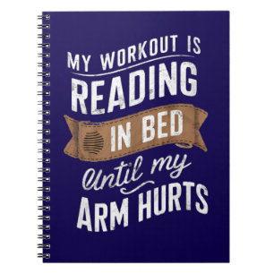 Min workout läses in tills Arm Ontr Anteckningsbok