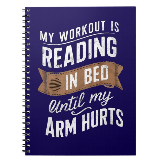 Min workout läses in tills Arm Ontr Anteckningsbok (Framsidan)
