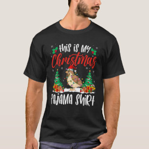 Min Wren-jul Julafton Pajama Shirt Wren Älskare Sw T