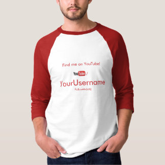 Min YouTube Username T-shirt