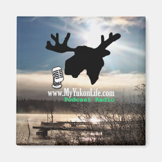 Min Yukon Life River Magnet