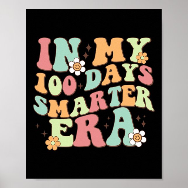 Mina 100 dagar med smartare era Retro-ledighet 100 Poster (Framsidan)