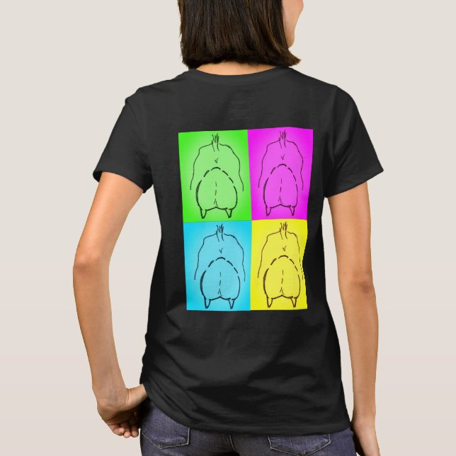 Mina 4 Udders - Shirt T (Baksida)