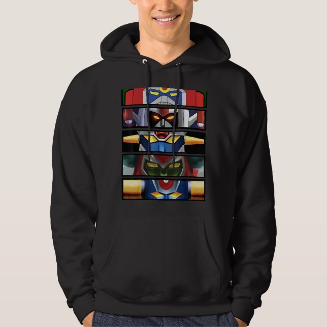 Mina 80u2019s-roboter hoodie (Framsida)