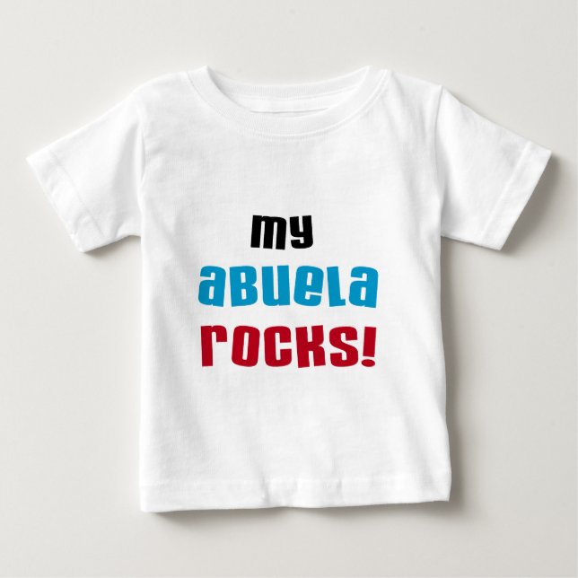 Mina Abuela Sten T-shirts och presenter (Framsida)