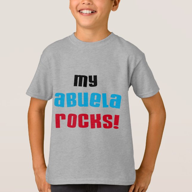 Mina Abuela Sten T-shirts och presenter (Framsida)