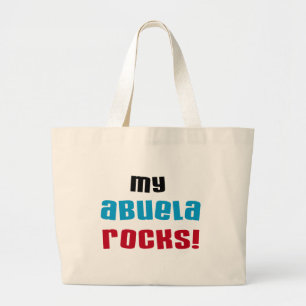Mina Abuela Sten T-shirts och presenter Jumbo Tygkasse