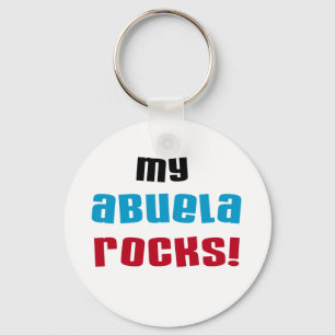 Mina Abuela Sten T-shirts och presenter Nyckelring