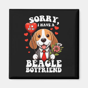 Mina alla hjärtans kvinnor har Tassar Valentine He Magnet