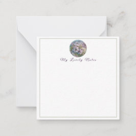 Mina älskade anteckningar - Eleganta blomkort