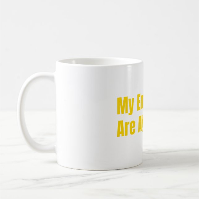 Mina anställda är algoritmer AI entreprenör Kaffemugg (Vänster)
