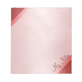 Mina anteckningar i Red Marble Anteckningsblock