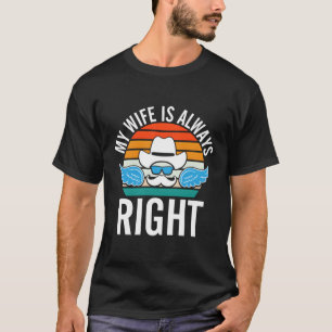 Mina är Höger-medlemmen i Make Mister Humor Ord T Shirt