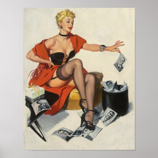 Mina återvunna Pin-Up Poster (Framsidan)