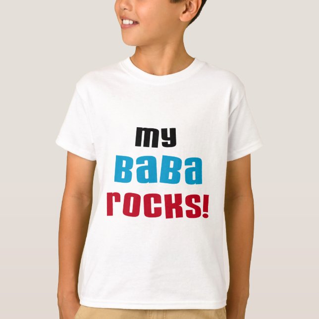 Mina Baba Sten T-shirts och presenter (Framsida)