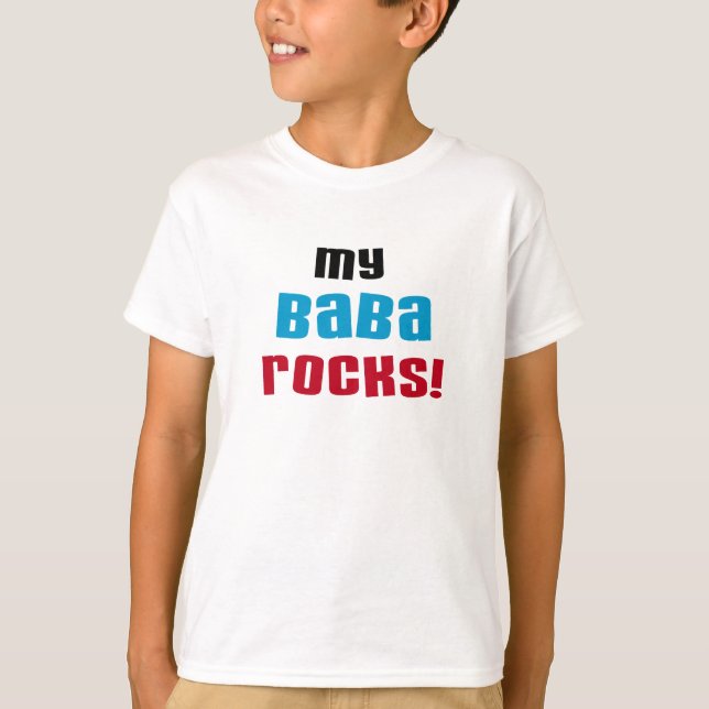 Mina Baba Sten T-shirts och presenter (Framsida)