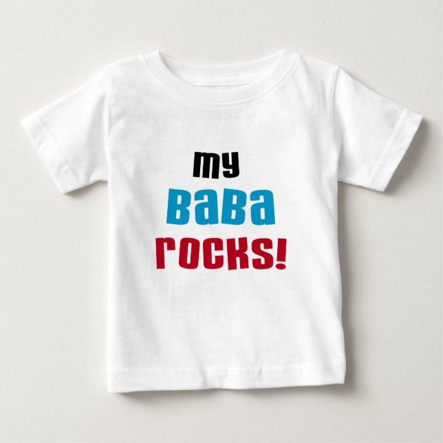 Mina Baba Sten T-shirts och presenter (Framsida)
