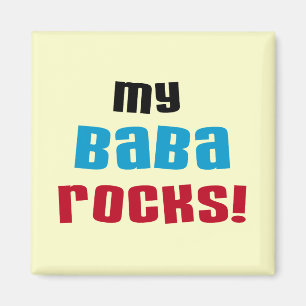 Mina Baba Sten T-shirts och presenter Magnet