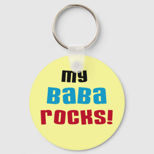 Mina Baba Sten T-shirts och presenter Nyckelring