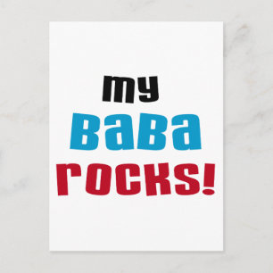 Mina Baba Sten T-shirts och presenter Vykort