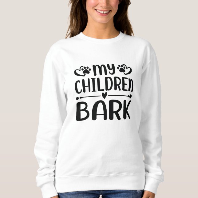 Mina barn Bark T Shirt (Framsida)