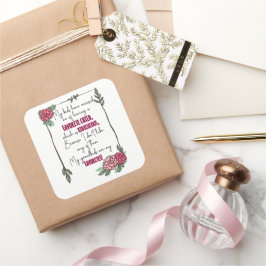 Mina barn har anklagat mig för att ha ett favoritb fyrkantigt klistermärke