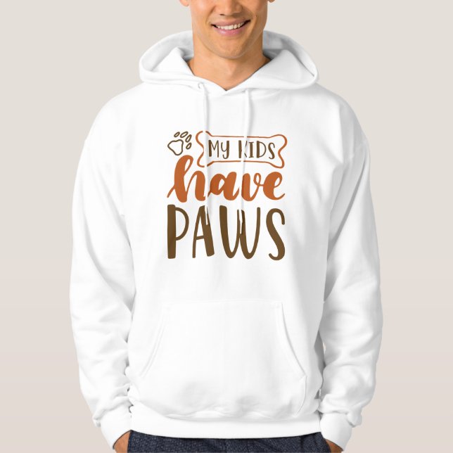 Mina barn har Tass Hoodie (Framsida)