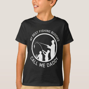 Mina bästa fiskekanaler kallar mig pappa Fars dag T Shirt