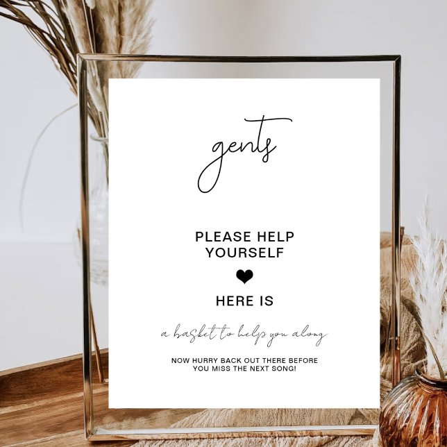 Mina Bathroom Compliments Bröllopsfest Poster (Skapare uppladdad)